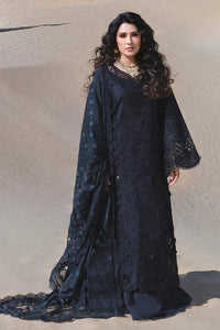 NUREH - 3PC LAWN HEAVY EMBROIDERED SHIRT WITH CHIFFON PRINTED EMBR DUPATTA AND TROUSER | KF-4786