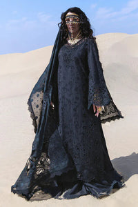 NUREH - 3PC LAWN HEAVY EMBROIDERED SHIRT WITH CHIFFON PRINTED EMBR DUPATTA AND TROUSER | KF-4786