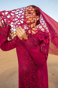RANG RASIYA-3PC LAWN CHIKANKAARI EMBROIDERED SHIRT WITH KHADDI NET EMBROIDERED DUPATTA AND TROUSER | KF-4647