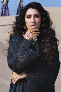 NUREH - 3PC LAWN HEAVY EMBROIDERED SHIRT WITH CHIFFON PRINTED EMBR DUPATTA AND TROUSER | KF-4786