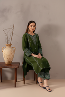 URGE - 2PC LAWN SEQUIN EMBROIDERED SHIRT WITH LAWN SEQUIN EMBROIDERED TROUSER | KF-219