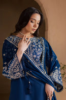 BATIK - 3PC LAWN  EMBROIDERED SHIRT WITH CHIFFON EMBROIDERED DUPATTA AND EMB TROUSER | KF-4621