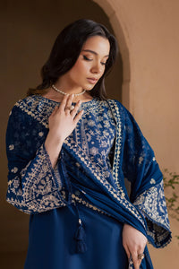 BATIK - 3PC LAWN  EMBROIDERED SHIRT WITH CHIFFON EMBROIDERED DUPATTA AND EMB TROUSER | KF-4621