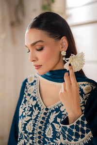 MIRANA-3PC LAWN EMBROIDERED SHIRT WITH BAMBER CHIFFON DUPATTA AND TROUSER | KF-4728