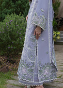 MUSHQ-3PC LAWN EMBROIDERED SHIRT WITH KHADDI NET EMB DUPATTA AND TROUSER | KF-4804