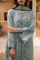 BATIK-3PC LAWN EMBROIDERED SHIRT WITH KHADDI NET EMB DUPATTA AND TROUSER | KF-4750