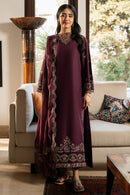 IZEL-3PC LAWN EMBROIDERED SHIRT WITH KHAADI EMBROIDERED DUPATTA & TROUSER | KF-4504