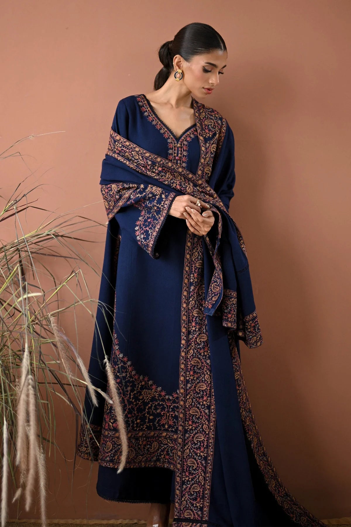 BATIK - 3PC LAWN EMBROIDERED SHIRT WITH LAWN EMBROIDERED DUPATTA AND TROUSER | KF-4681