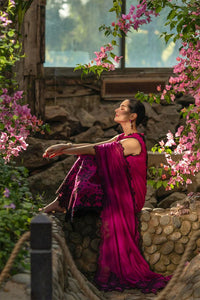 RANG RASIYA-3PC LAWN SEQUIN EMBROIDERED SHIRT WITH KHADDI NET EMB DUPATTA AND EMB TROUSER | KF-4888