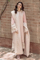 JAZMIN - 3PC LAWN CHIKANKARI EMBROIDERED SHIRT WITH KHADDI NET EMB DUPATTA AND TROUSER | KF-4552